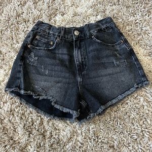 ZARA jean shorts- size kids 11/12- like new